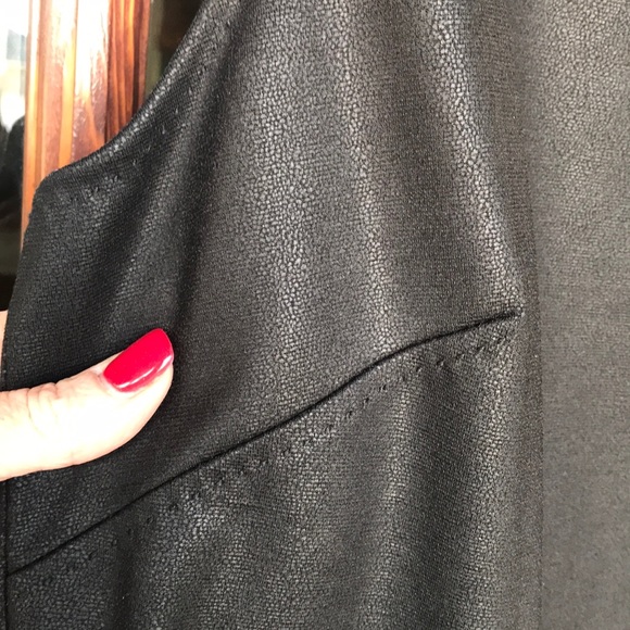 SOPHIE MAX ~ Lil Black Textured Dress ~ NWT $118 - Picture 3 of 7